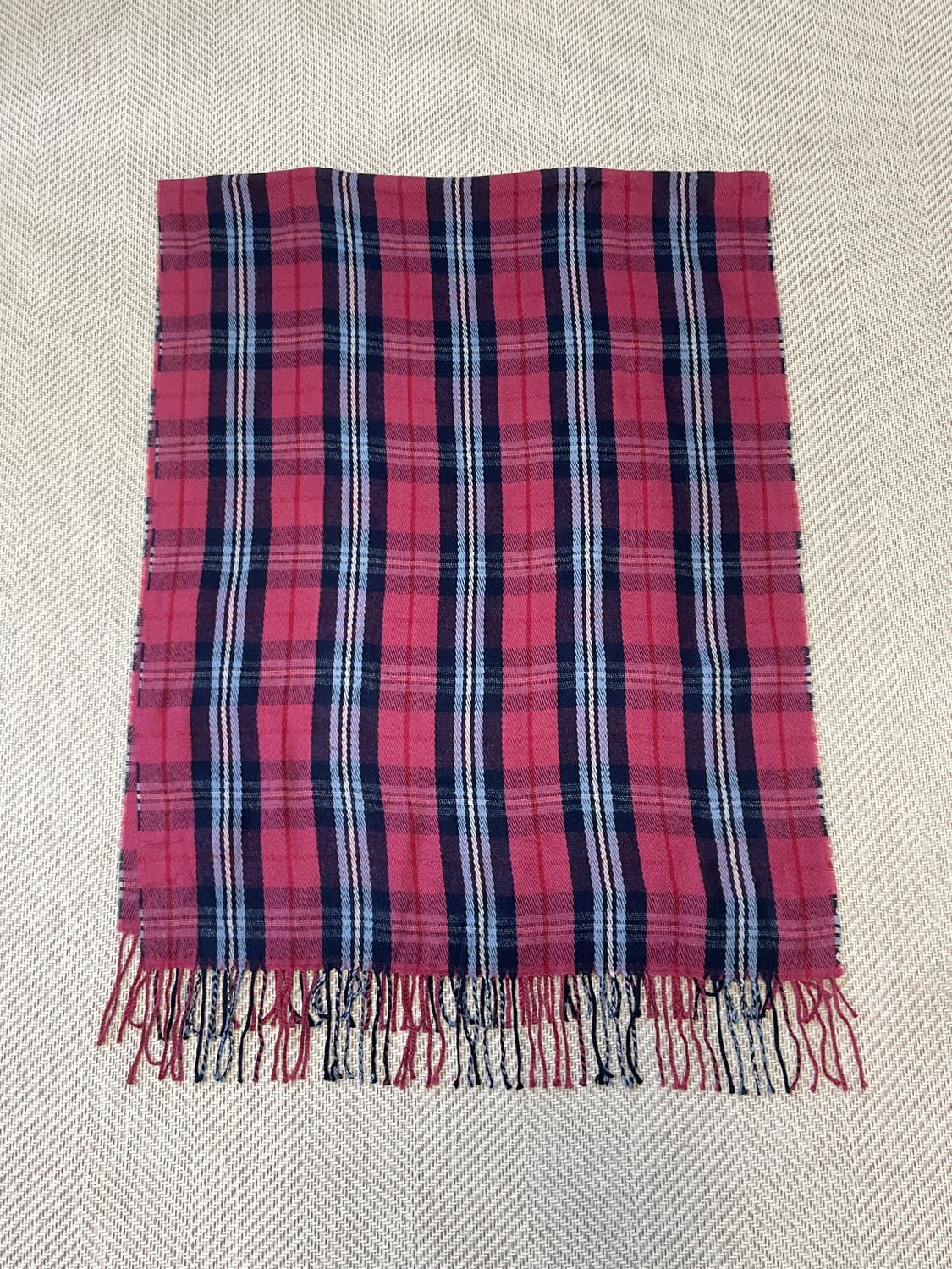 빈티지 클래식 체크  머플러  J03957 상품이미지4