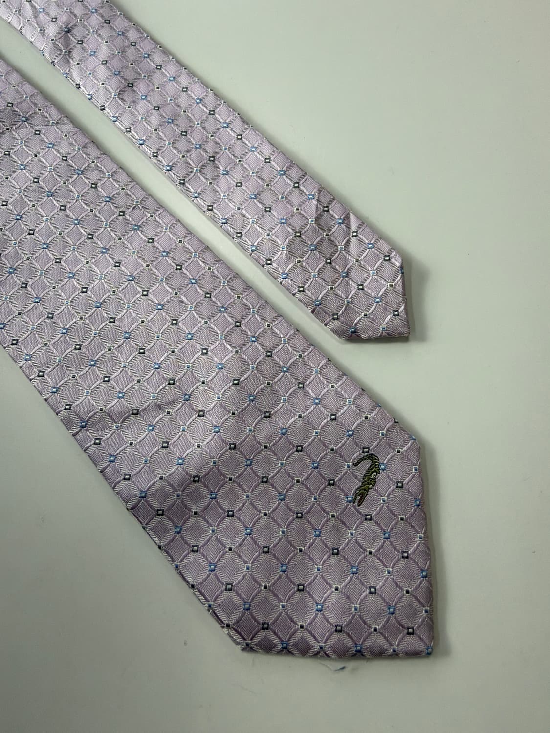 크로커다일 (Crocodile) 실크 넥타이 8.3cm 상품이미지4