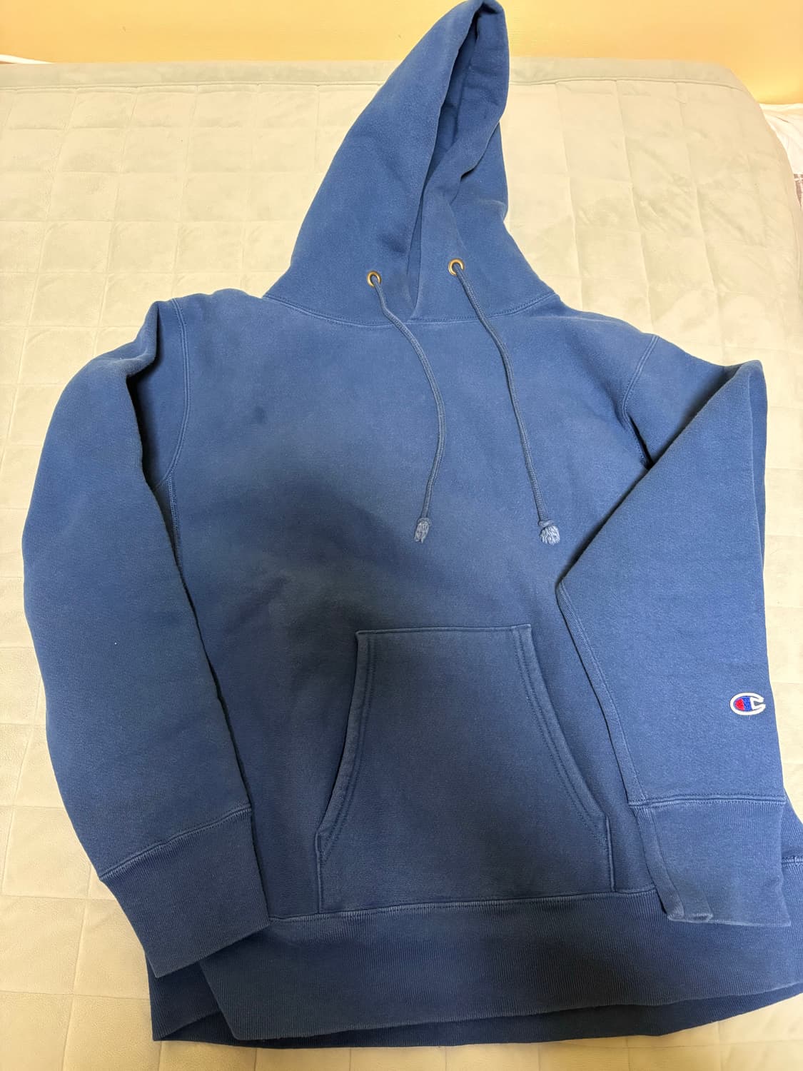 챔피온 리버스위브 재팬 레드택 블루 후드티 스웻 xl 상품이미지1