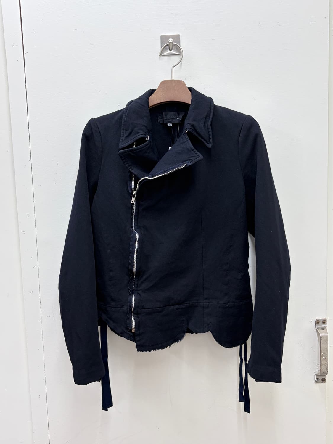 꼼데 가르송 비대칭 링클 자켓 상품이미지6