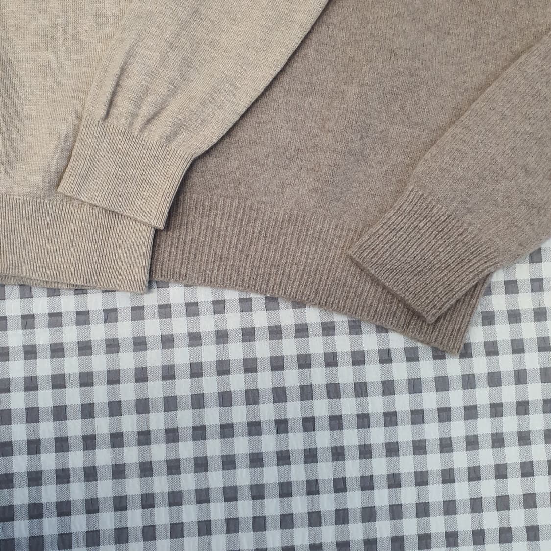 지오다노 울 캐시미어 니트 남자95 (2벌같이) 상품이미지5