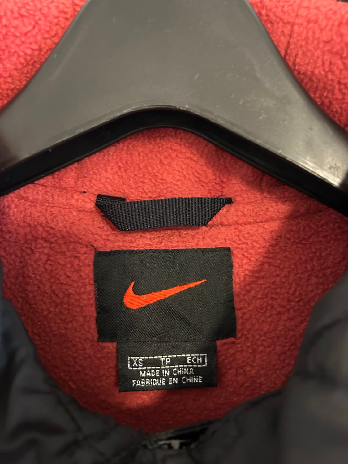 90-00s 나이키 빅 스우시 후드 롱 코치 자켓 상품이미지2