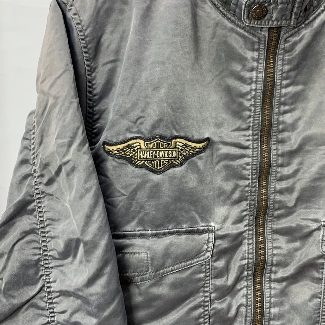 할리데이비슨 하이넥 봄버 자켓 상품이미지4