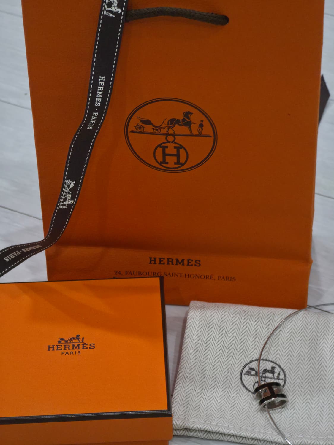 에르메스 팝아슈 레귤러사이즈 블랙 실버 상품이미지4