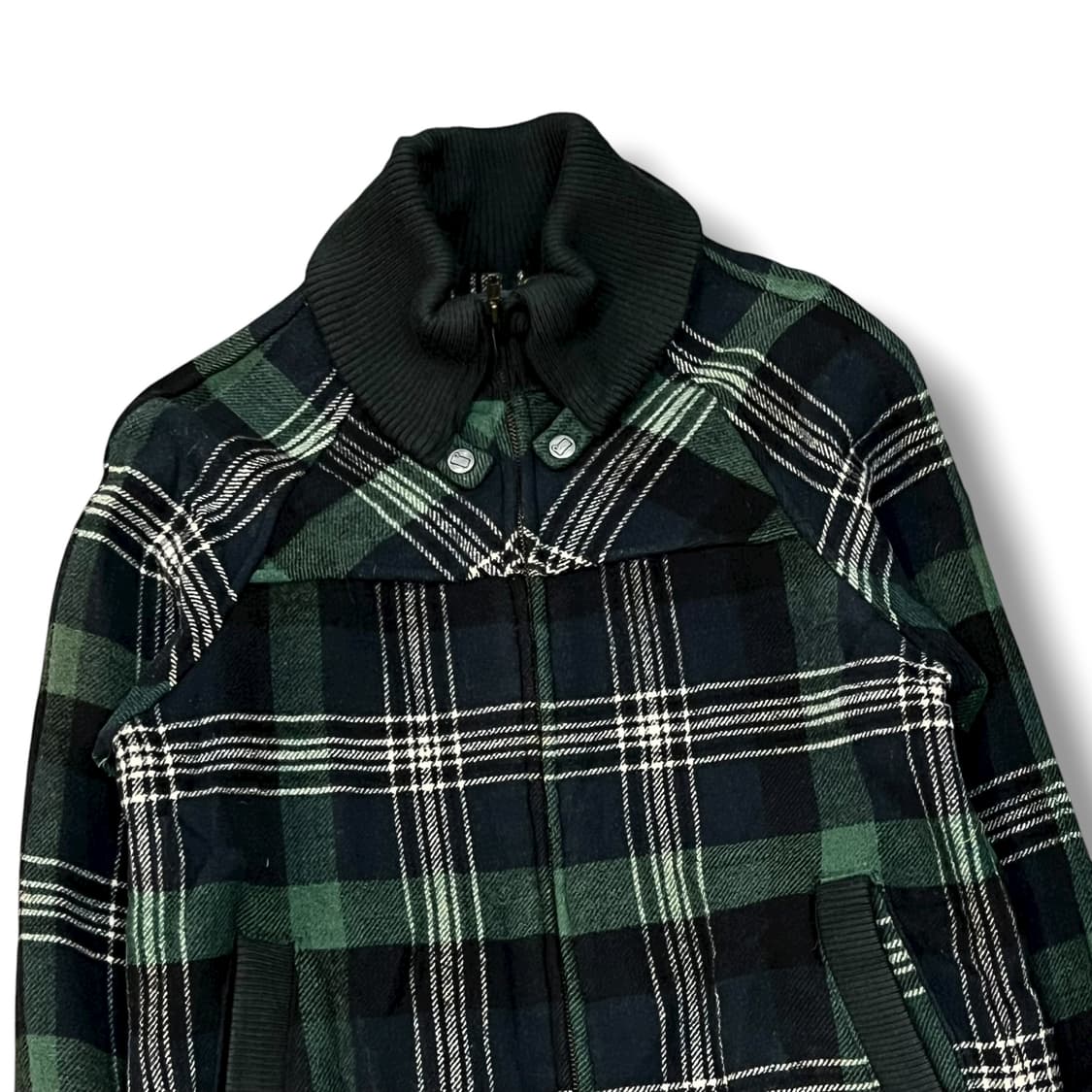  울리치 체크 집업 자켓 y14069 상품이미지4