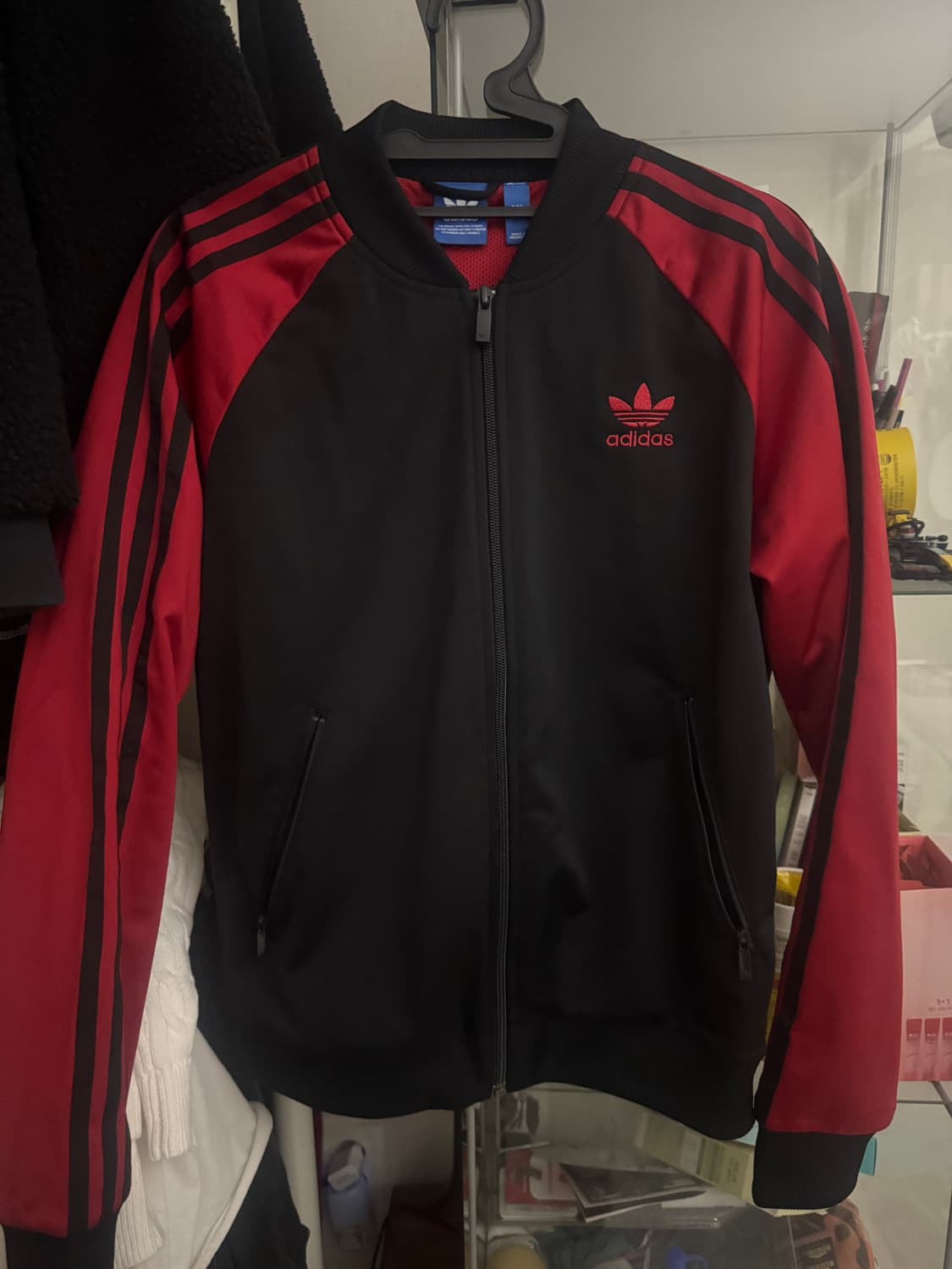 아디다스 유로파 슈퍼스타 검빨 져지 트랙탑 상품이미지1