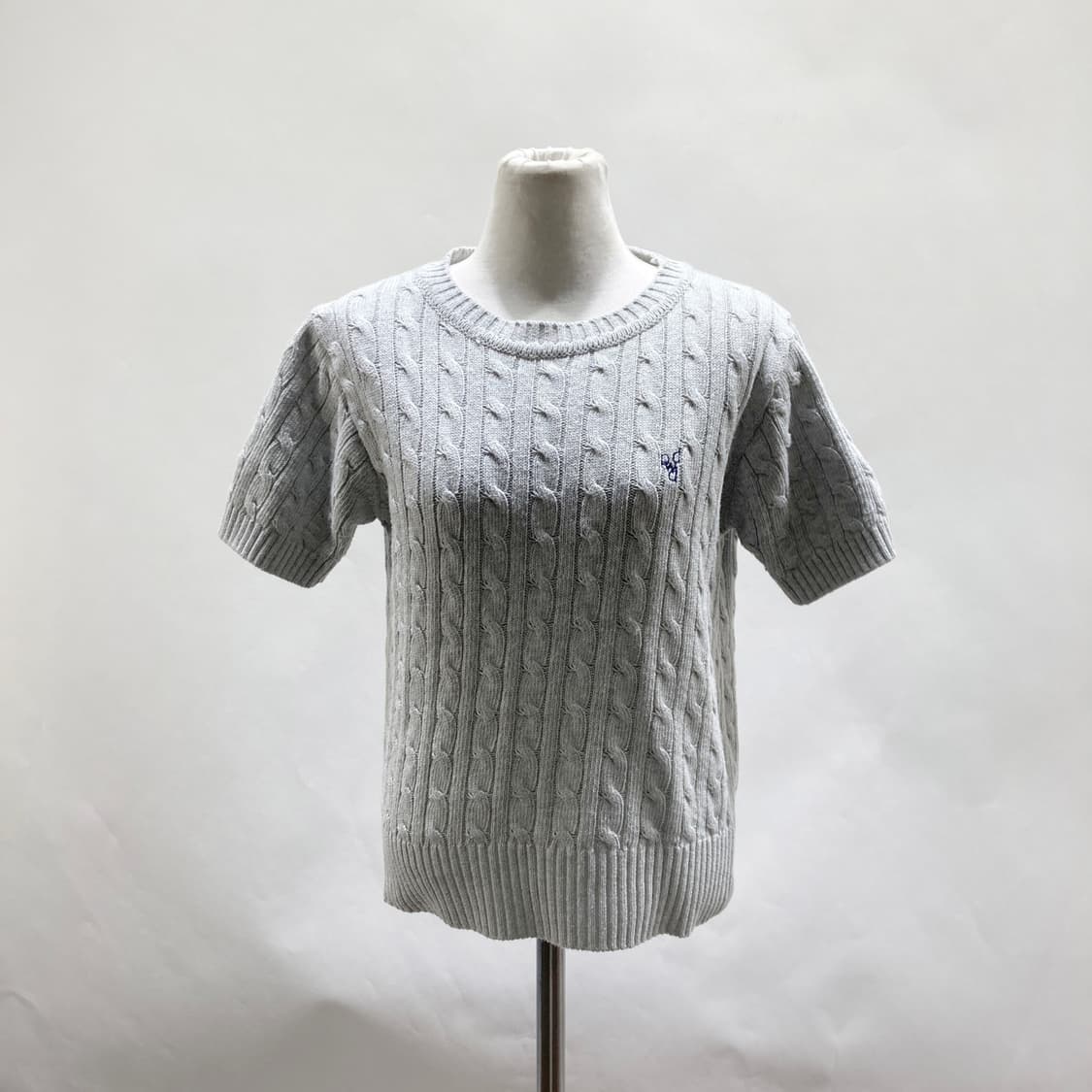 드파운드 여성 니트반팔 그레이 F 영구제  상품이미지1