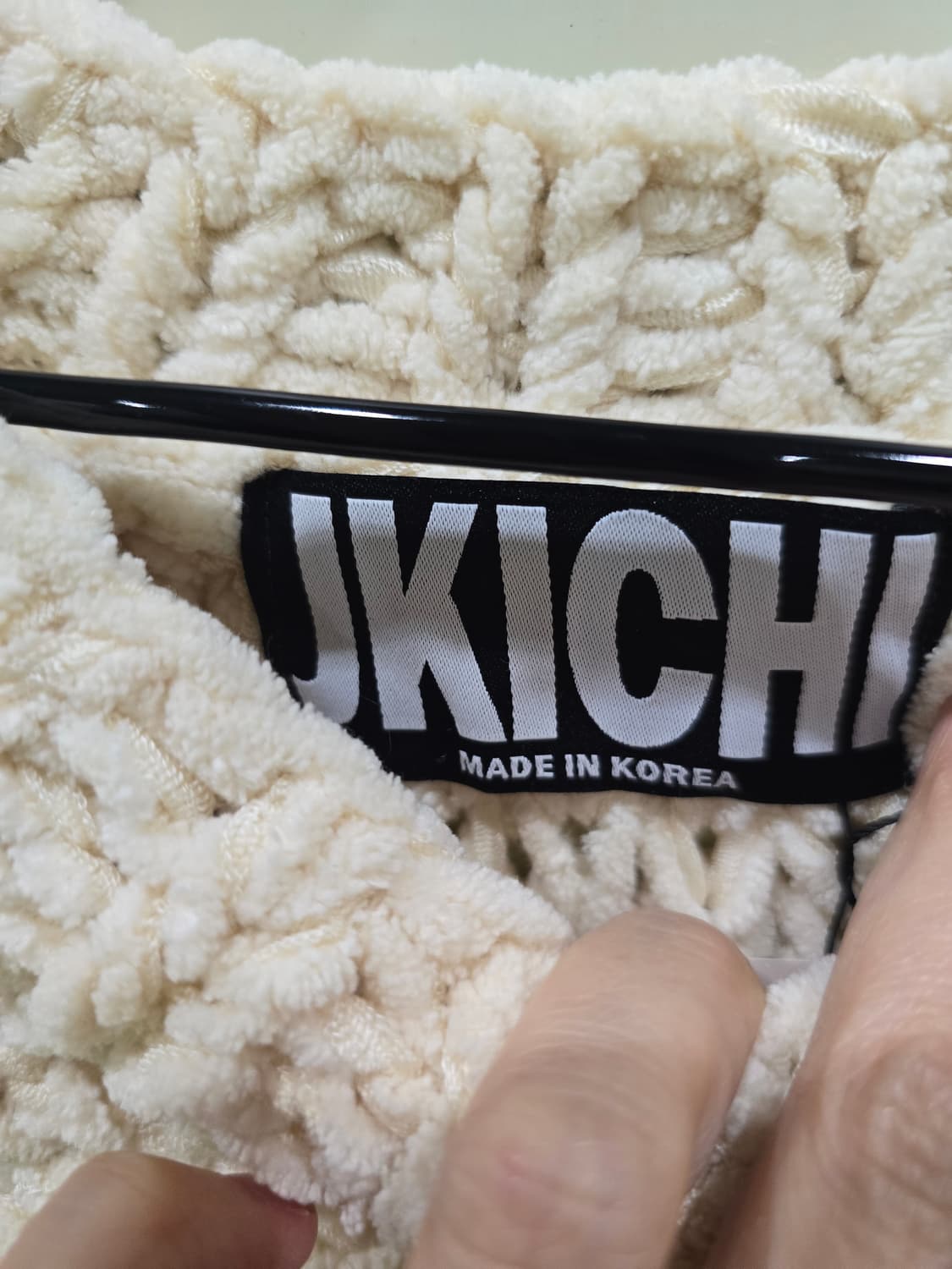 소프트 벨벳 니트 오버핏 상품이미지4