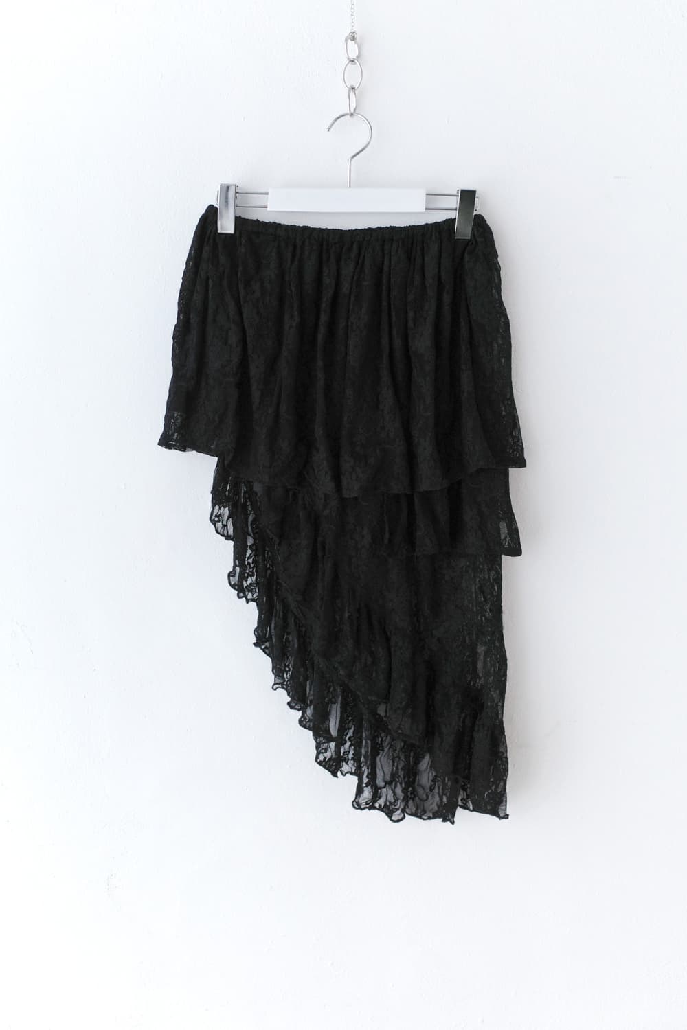 unbalanced lace skirt  상품이미지1