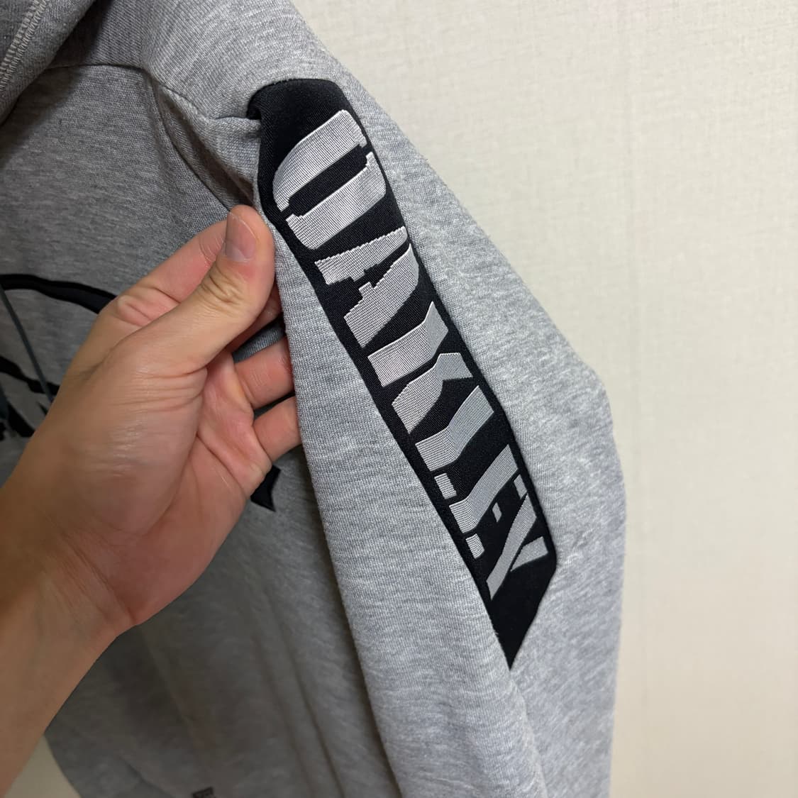 오클리 로고 스웻 후드 / 그레이, M 상품이미지8