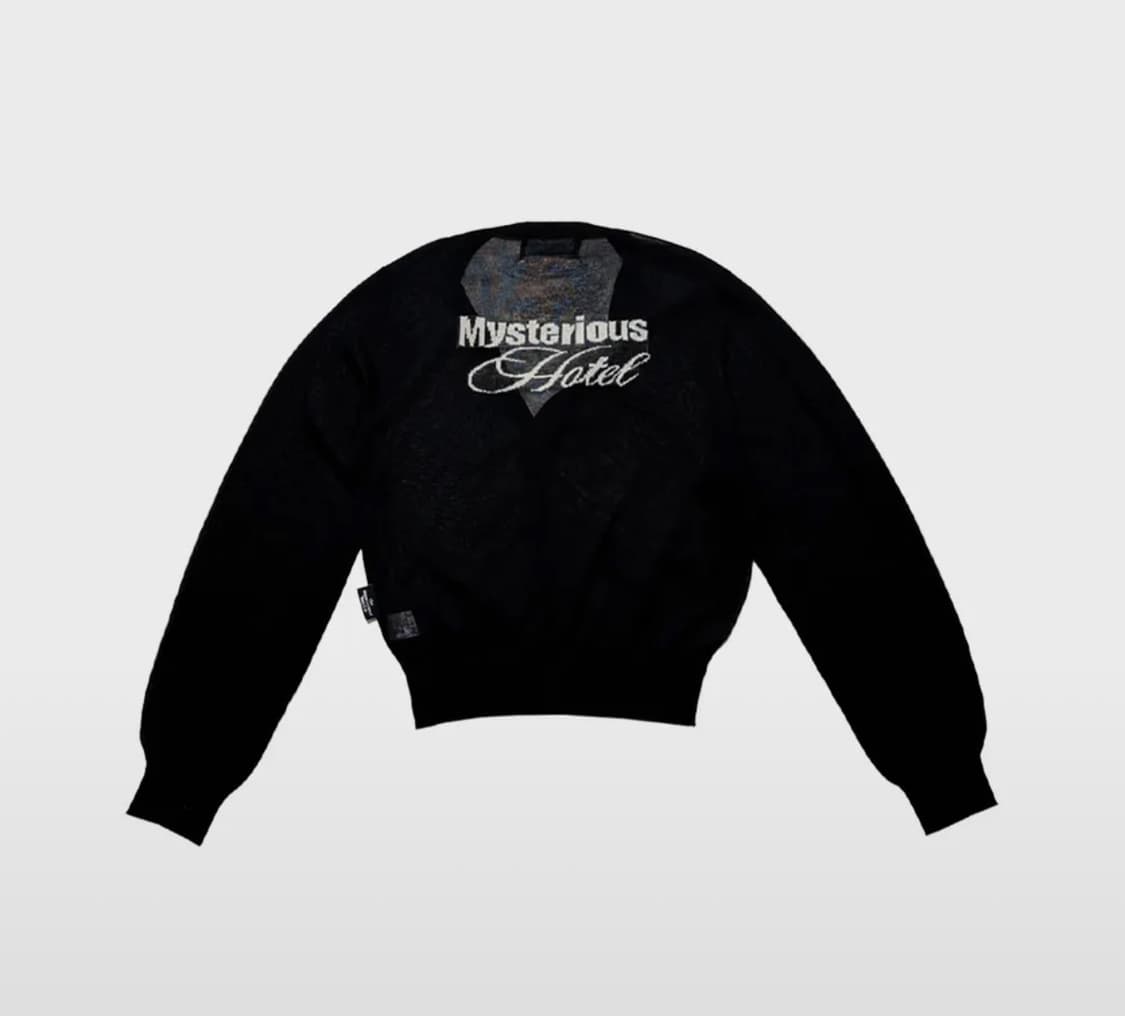 미스테리어스호텔 SEE-THROUGH LOGO BL 상품이미지1