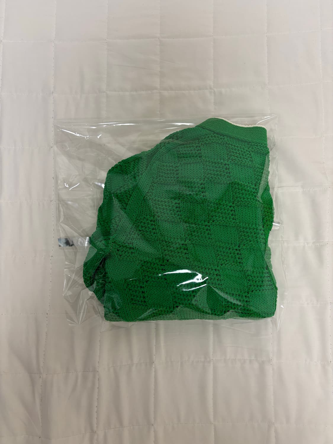 보테가베네타 인트레치아토 그린 가디건 자켓 (황금사이즈L) 상품이미지7