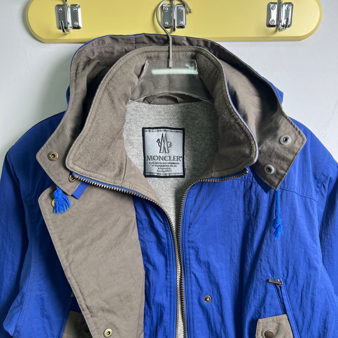 Moncler 몽클레어 빈티지 블루 스키 크롭 자켓  상품이미지5