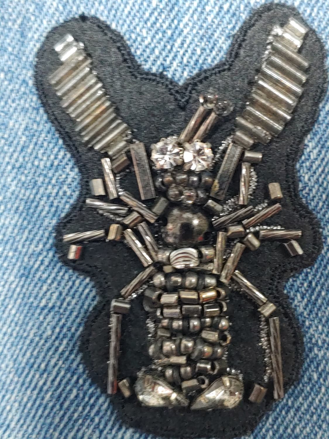 OBZEE 오브제 데님 패치 자켓 청자켓 여성0 44~55 상품이미지6