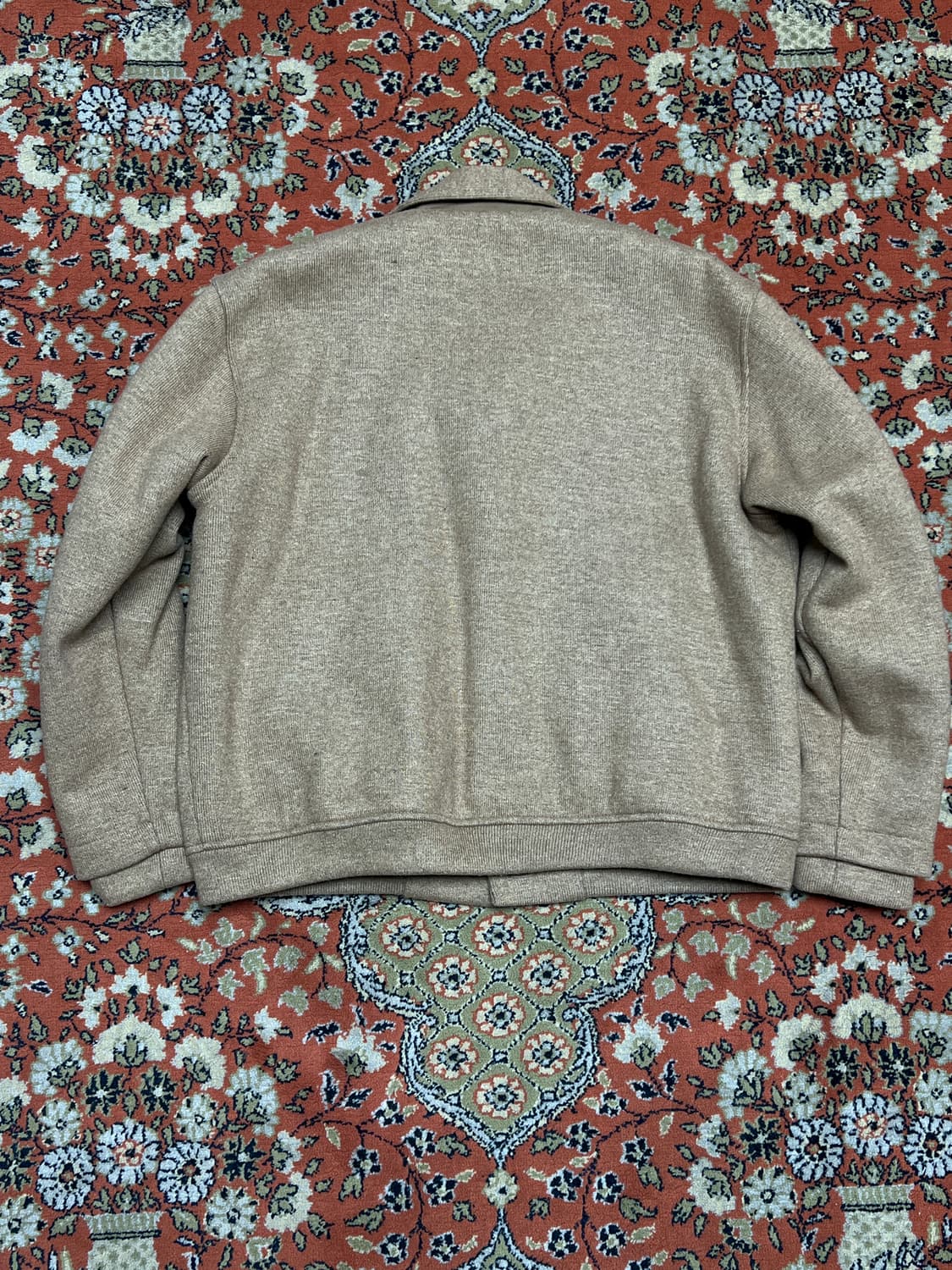 슬로우무드 면 모직 미니멀 스타디움 자켓 OS 상품이미지3