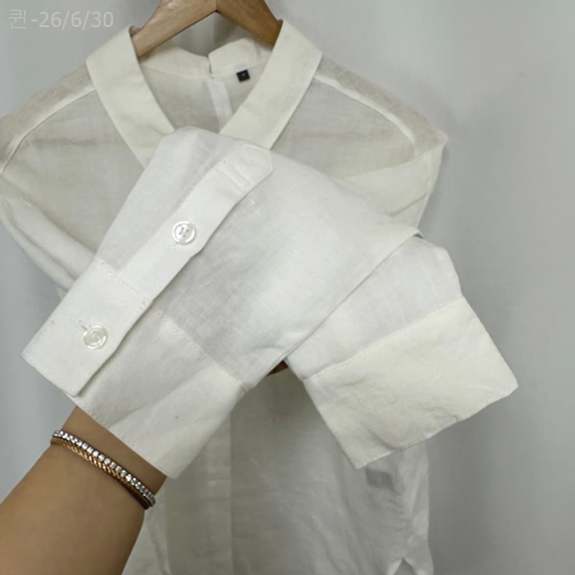 베라왕 여자 셔츠 남방 화이트 S (44-55) 상품이미지4