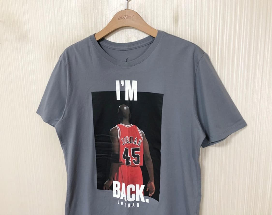 나이키조던 AJ 레트로10 I'm 45 Back 티셔츠 M(해외) 상품이미지6