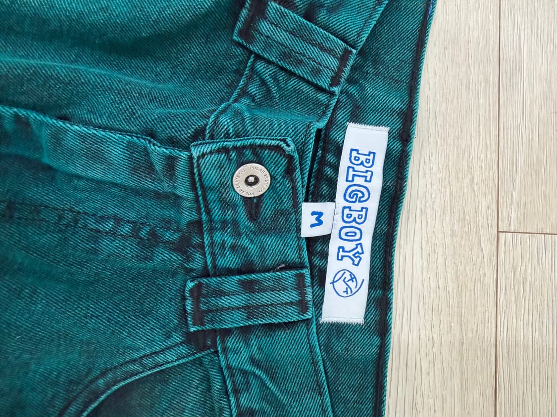 폴라스케이트 빅보이진 구버전 틸블랙 팝니다. 상품이미지3