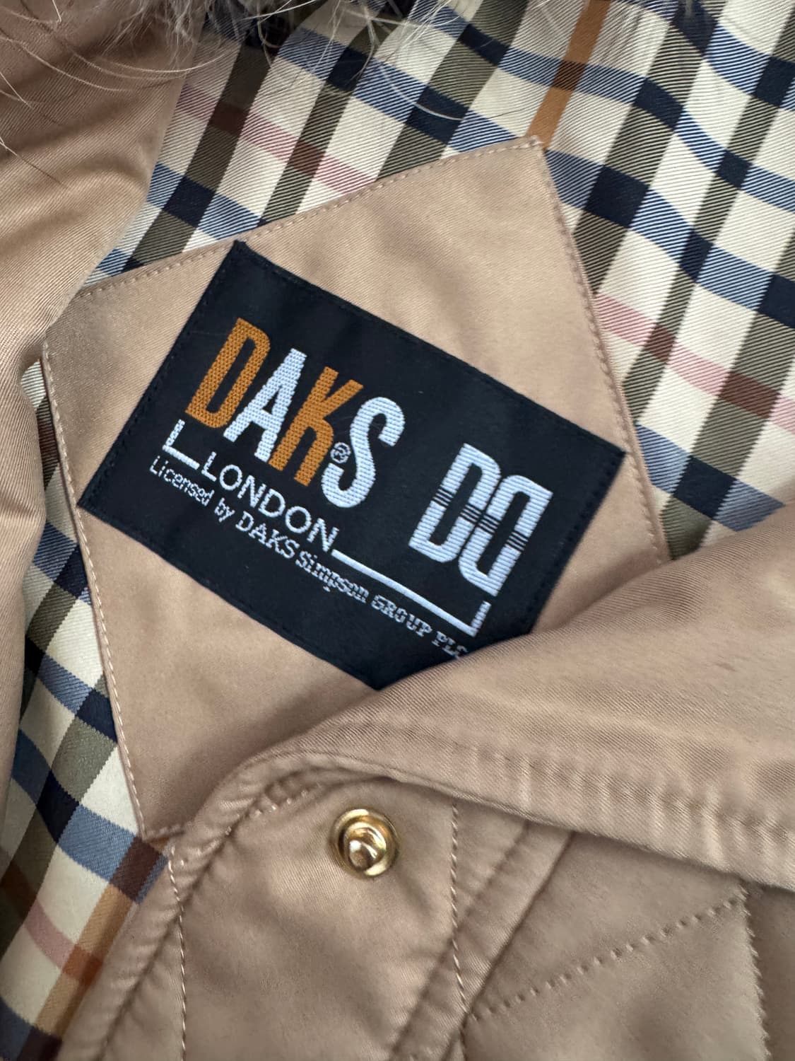 이쁨!! 여성 닥스 daks 후드 롱 퀄팅 자켓 상품이미지3