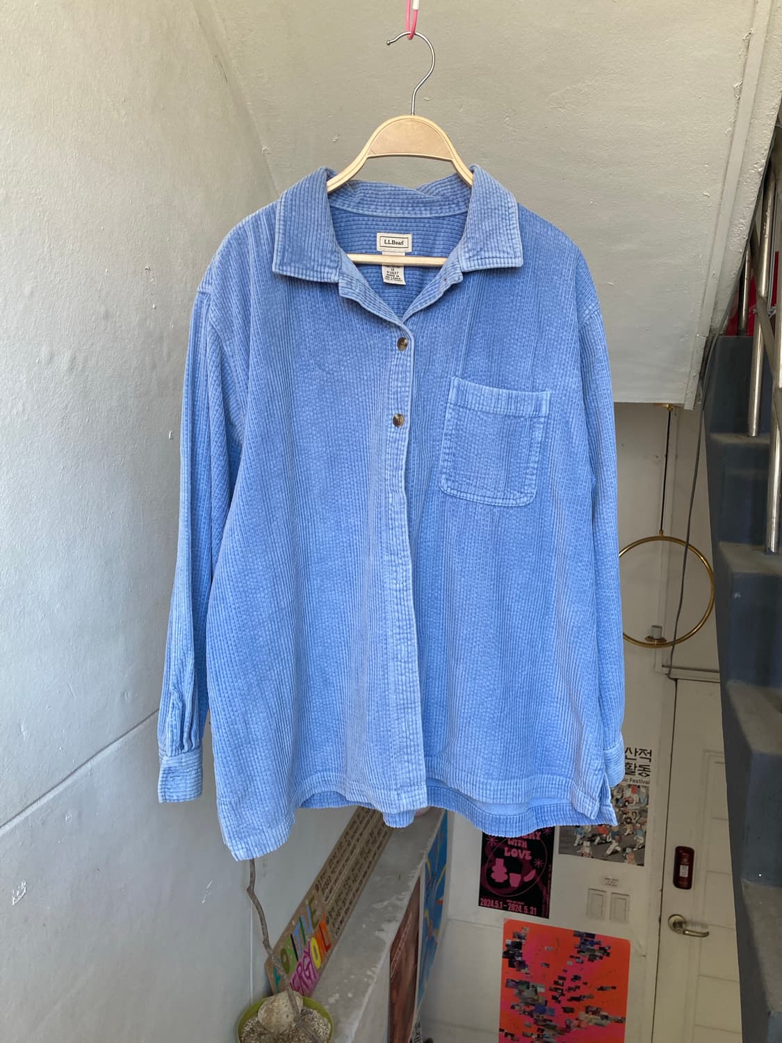 LLBEAN 골덴 코듀로이 셔츠 상품이미지1