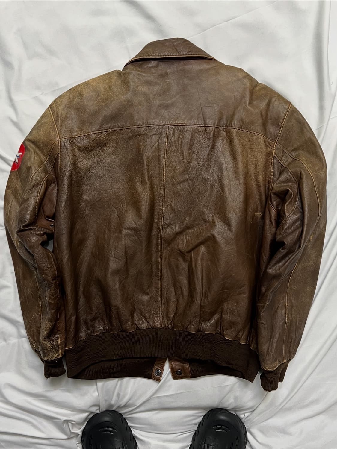빈티지 A-2 가죽자켓 상품이미지2