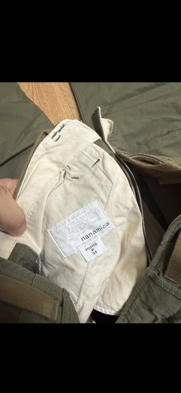 나나미카 립스탑 카고 팬츠 상품이미지5