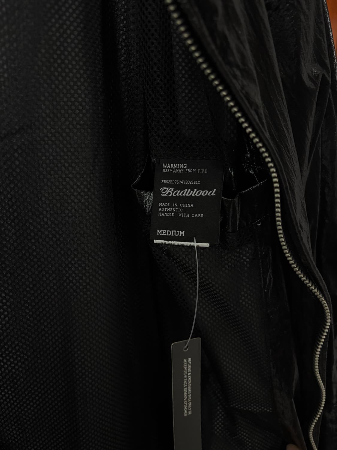 배드블러드 바람막이 2023ss 상품이미지2