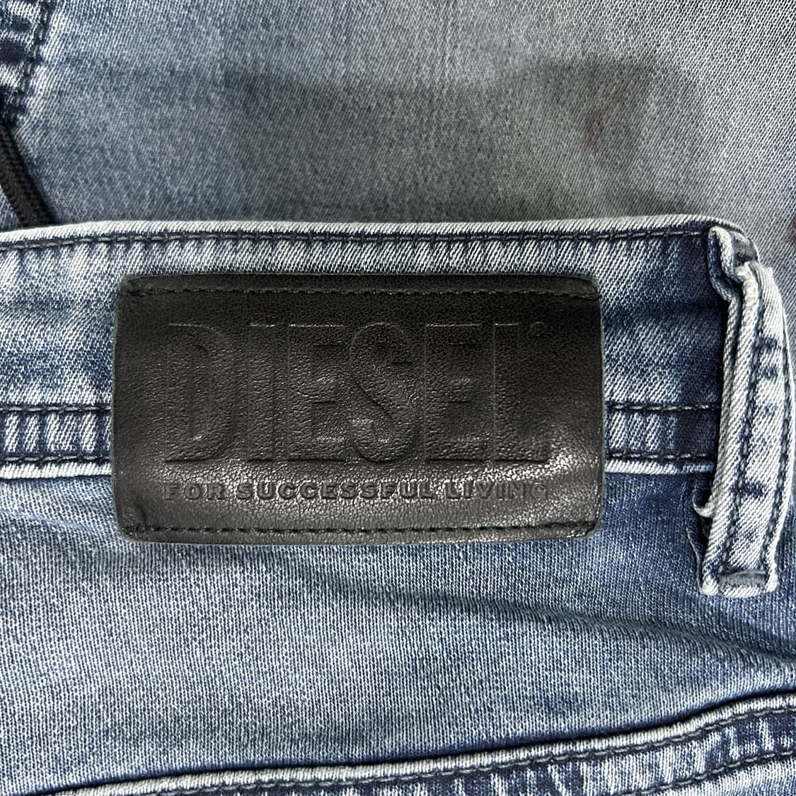 디젤 청바지 드로우스트링 워싱 데님 m 상품이미지2