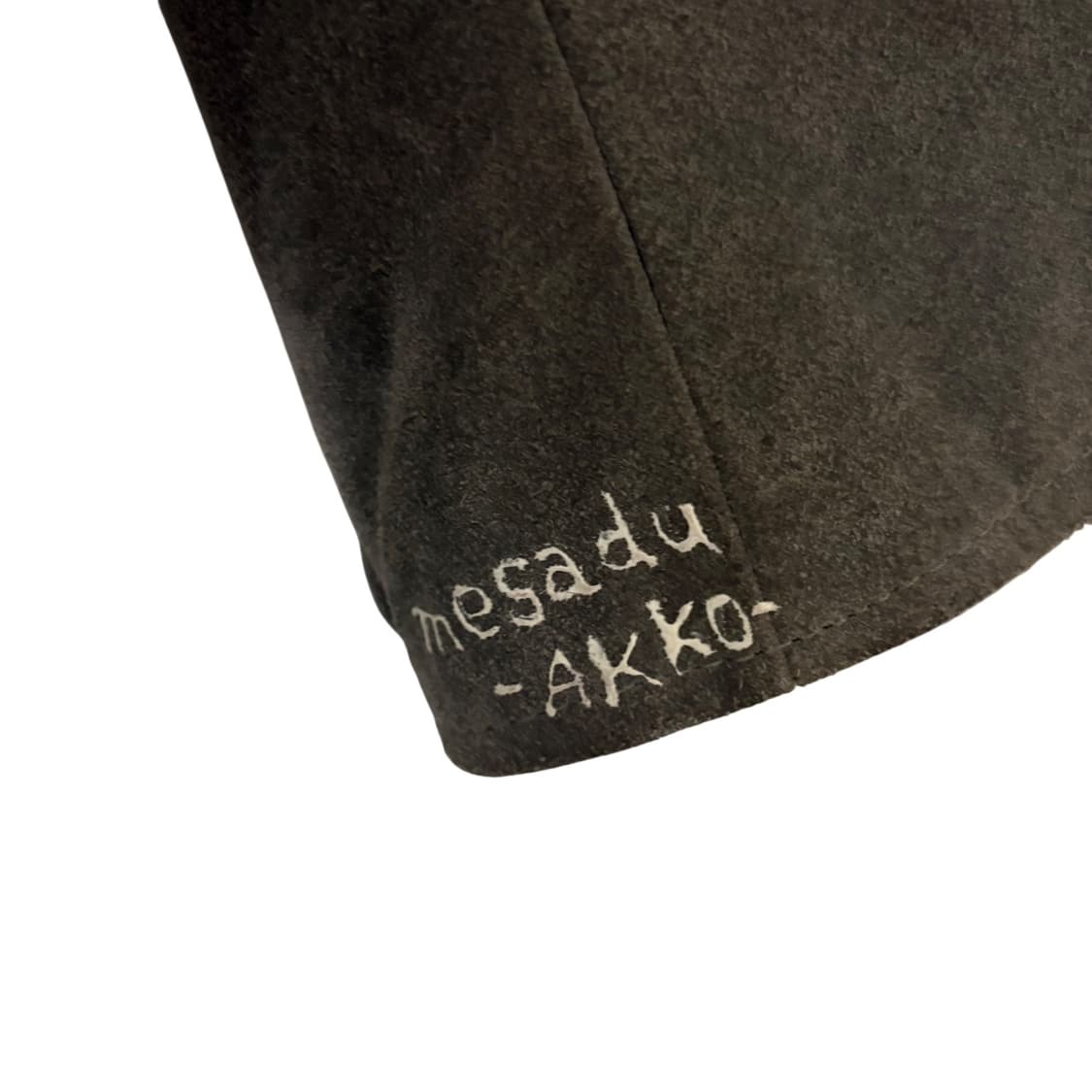 90s 핸드페인팅 스웨이드 프린지 웨스턴 자켓 상품이미지4