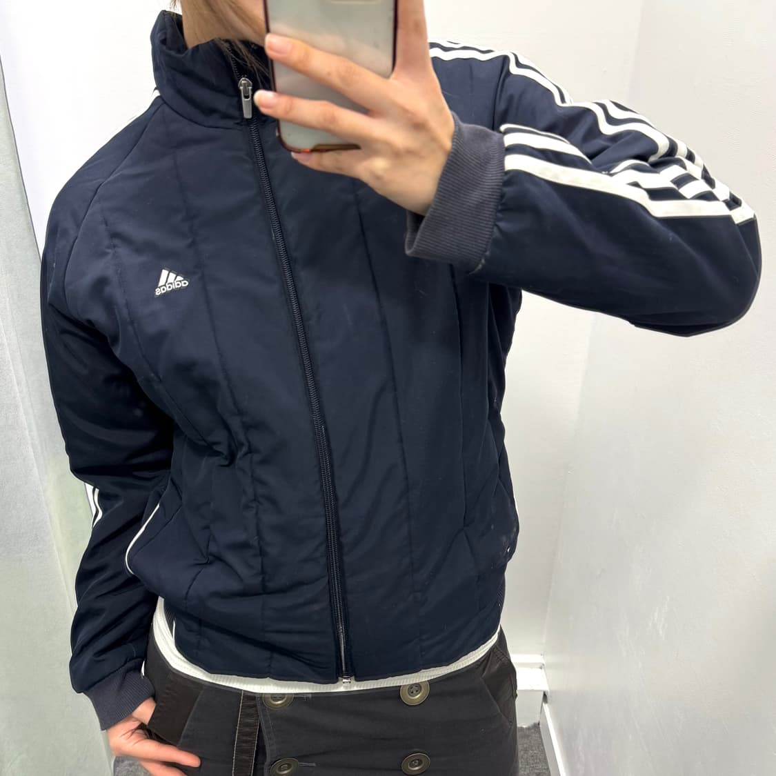 아디다스 네이비 패딩 상품이미지1