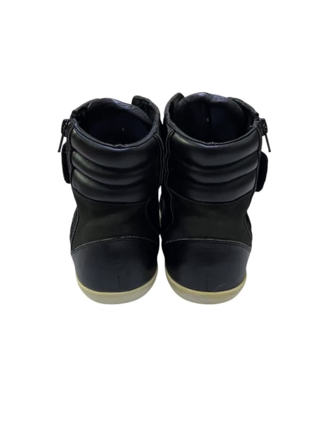 요지야마모토 와이즈 하이컷 레더 스니커즈 상품이미지4