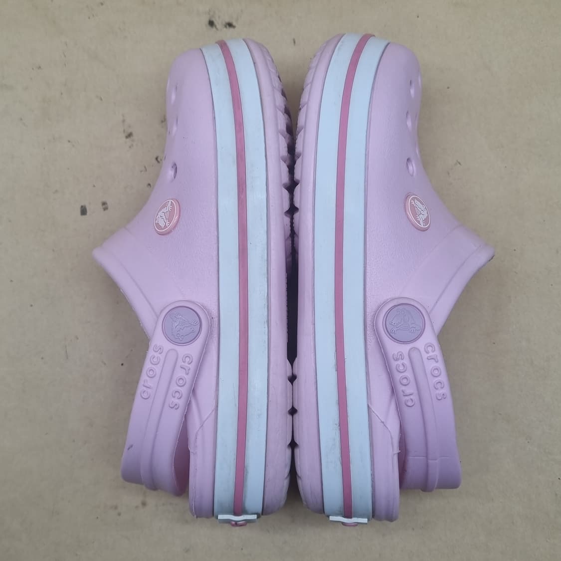 크록스 크록밴드 클로그 핑크J2  210 상품이미지5