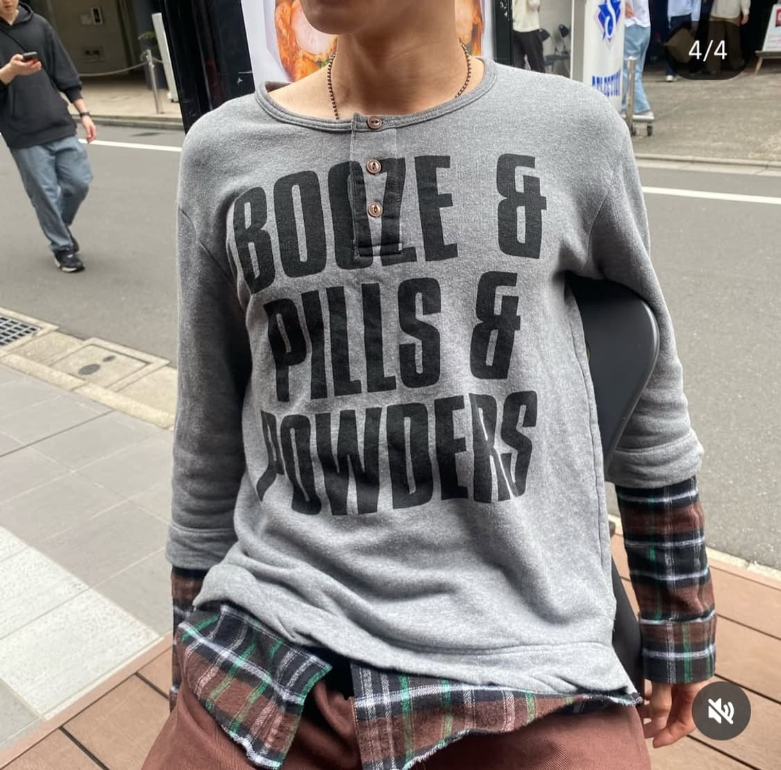 PPFM 락펑크 레이어드 티셔츠 상품이미지1