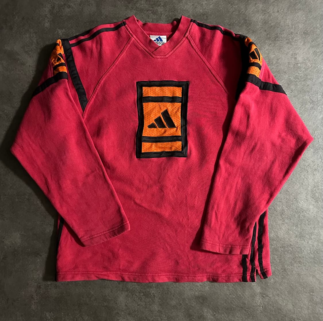 90s 아디다스 올드스쿨 메쉬포인트 맨투맨 상품이미지1