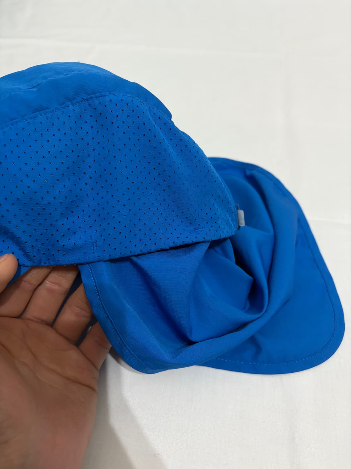 살로몬 빈티지 / 디테처블 넥 프로텍션 러닝 캡 블루 / ONE 상품이미지4