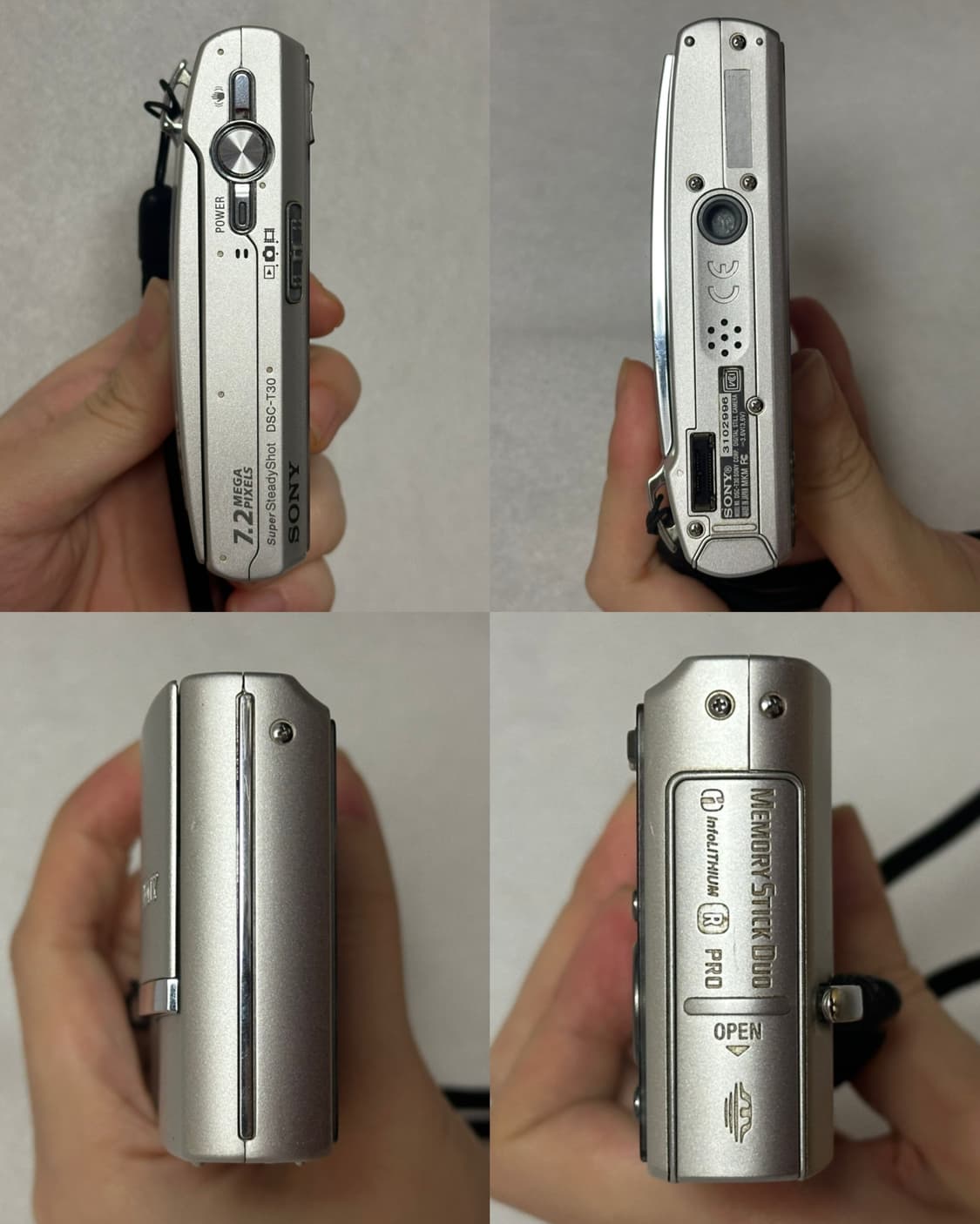 소니 사이버샷 dsc-T30 작례⭕️ / 실버 감성 디카 CCD 상품이미지2