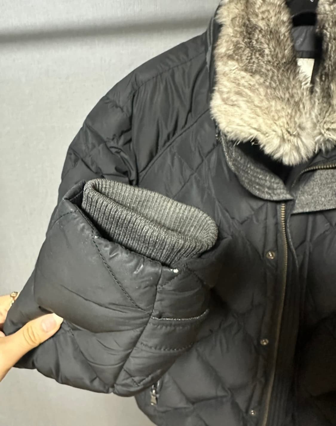 빈폴 남성 퀼팅 패딩 자켓 95 상품이미지3