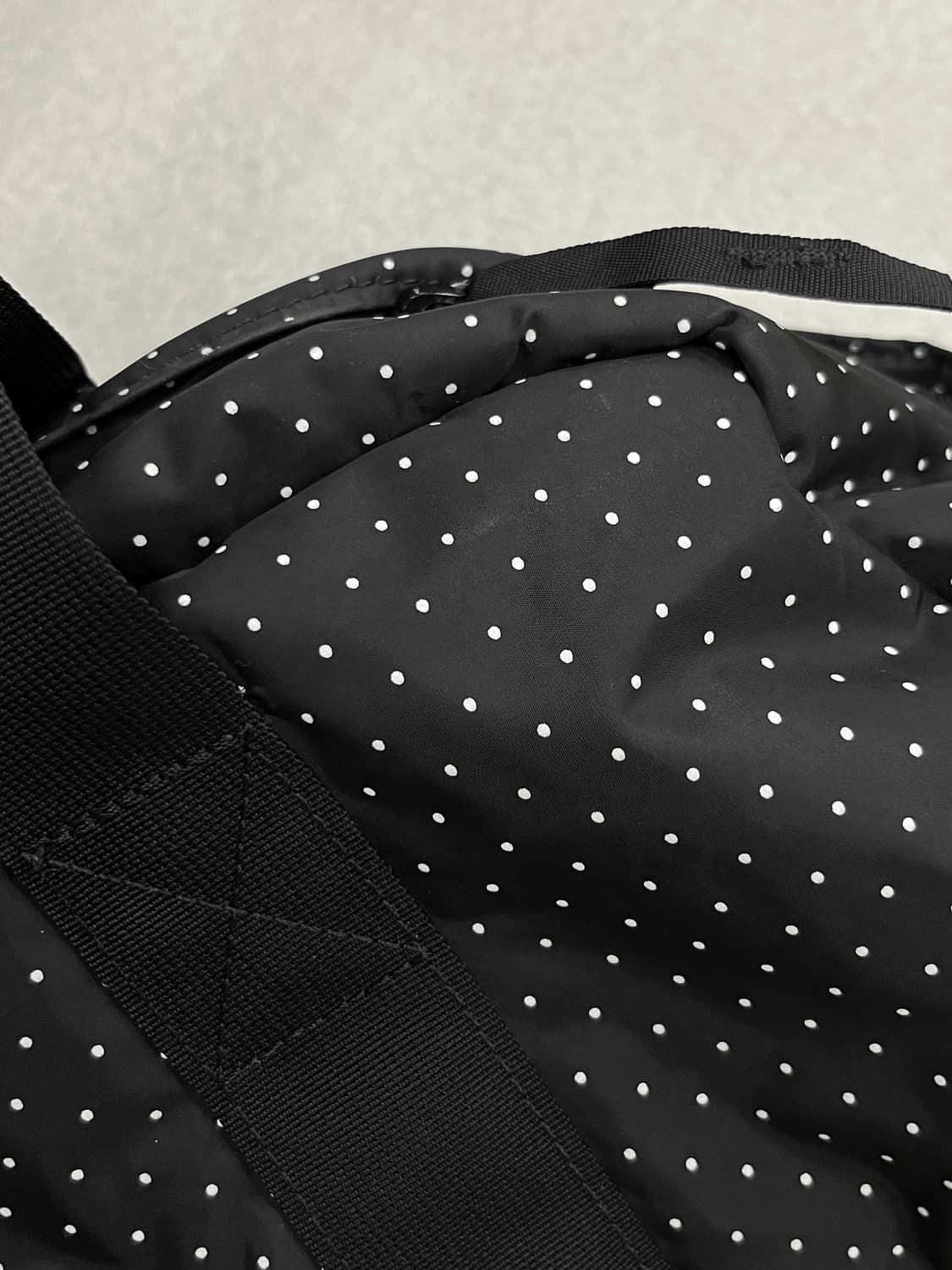 포터 도트 보스턴백 블랙 상품이미지6