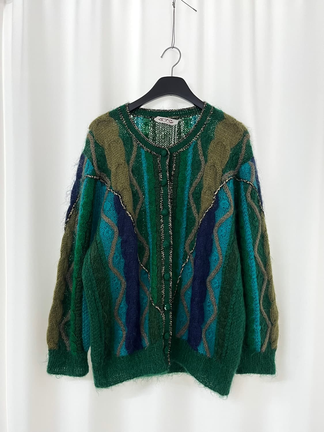vintage mohair blend cardigan  상품이미지1