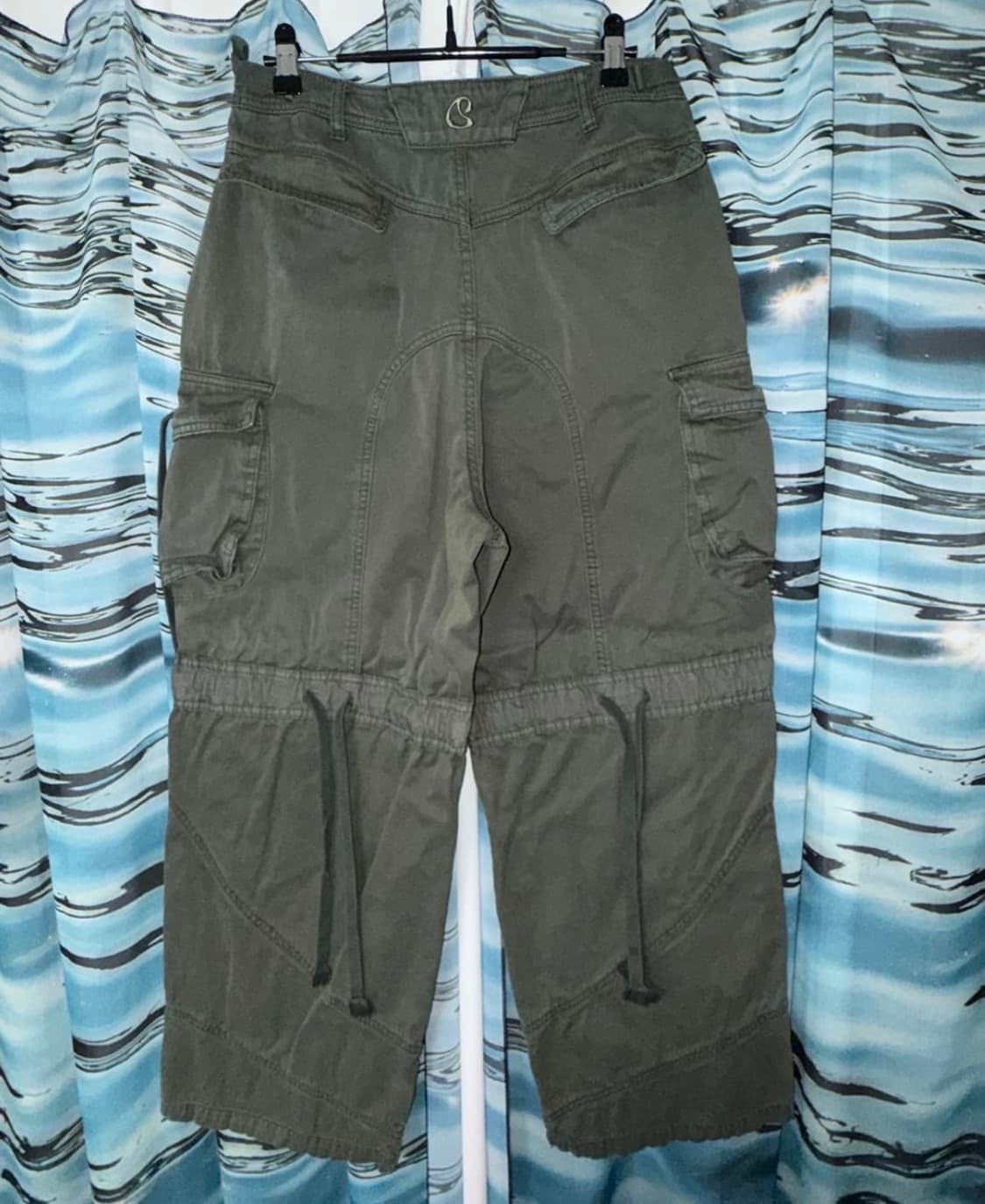 스마트어반유즈풀 코이세이오 워시드포켓팬츠 애쉬카키 1 상품이미지4