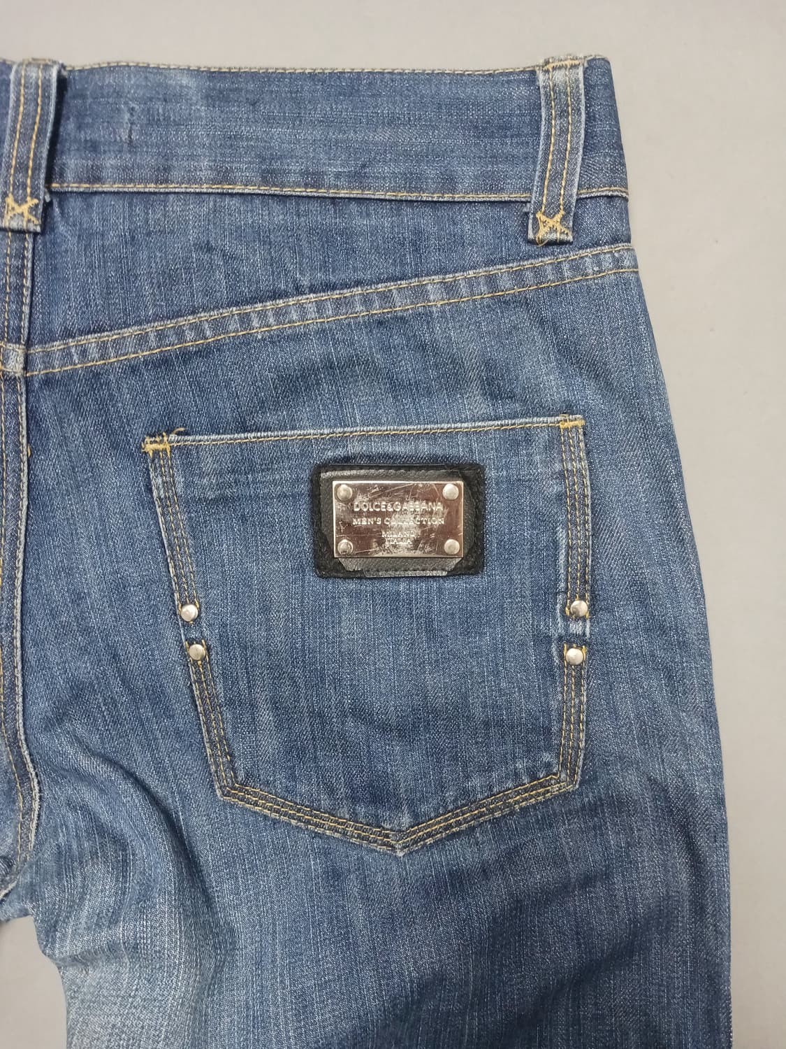 [32] 돌체앤가바나 빈티지 워싱 진 청바지 상품이미지10