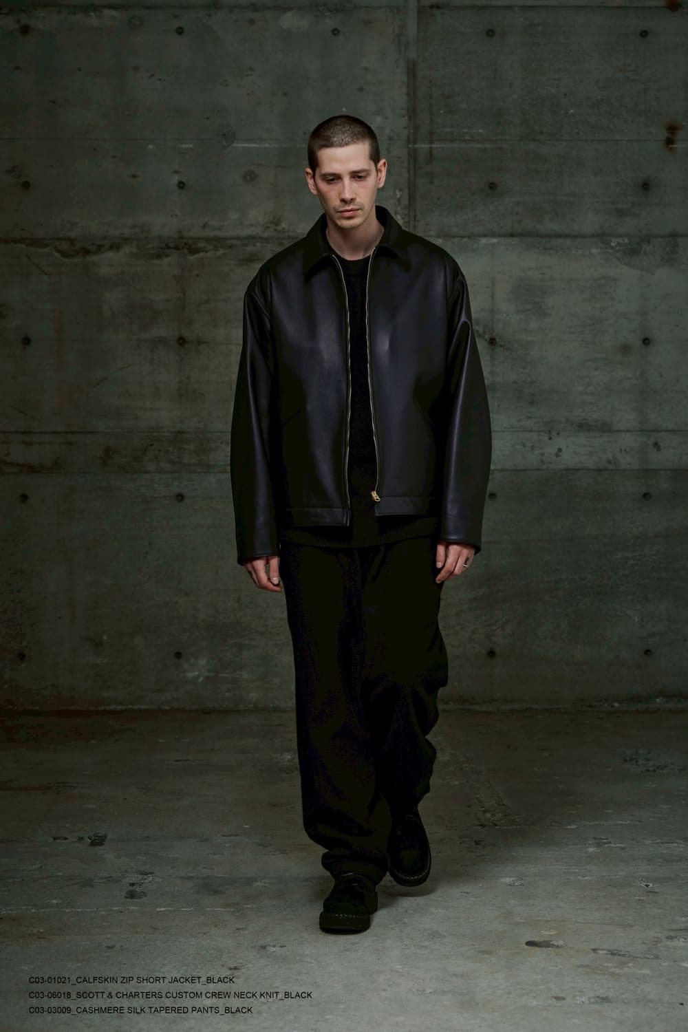 24aw comoli 코모리 카프 스킨 숏 자켓 3  상품이미지2