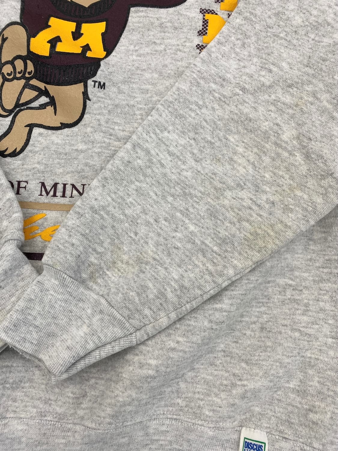 90's 빈티지 미네소타 univ. 스웻셔츠 상품이미지7