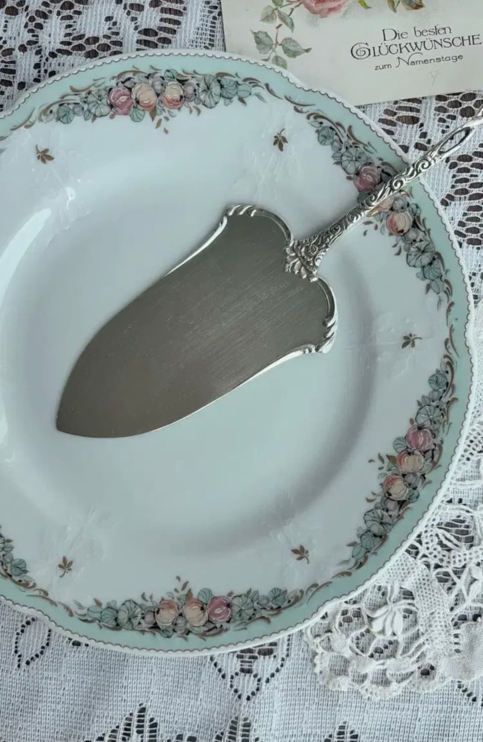 독일 빈티지 실버플레이트 케이크 서버 상품이미지3