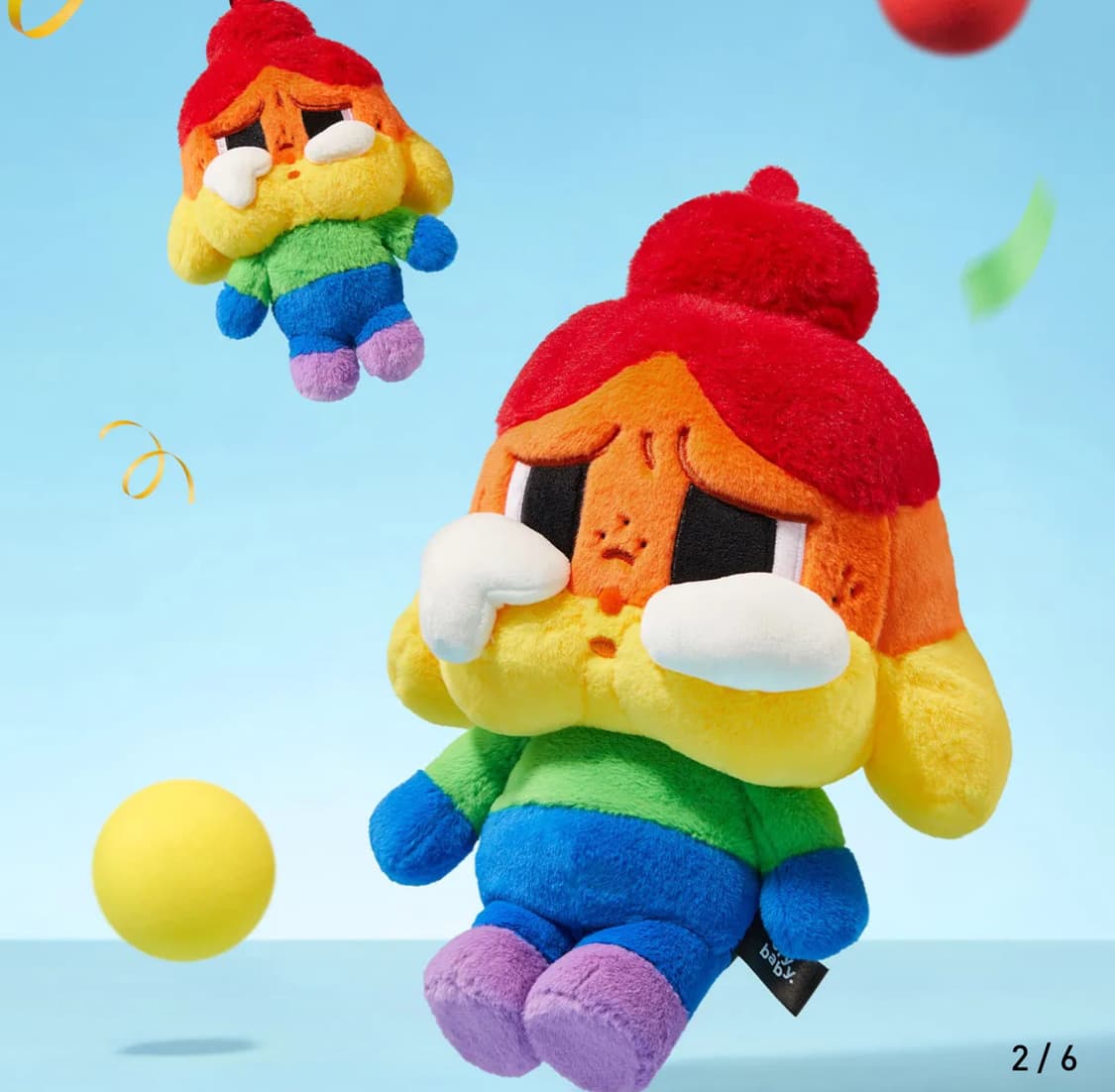 팝마트 크라이베이비 cheer up plush인형 + 13주년 피규어 상품이미지2