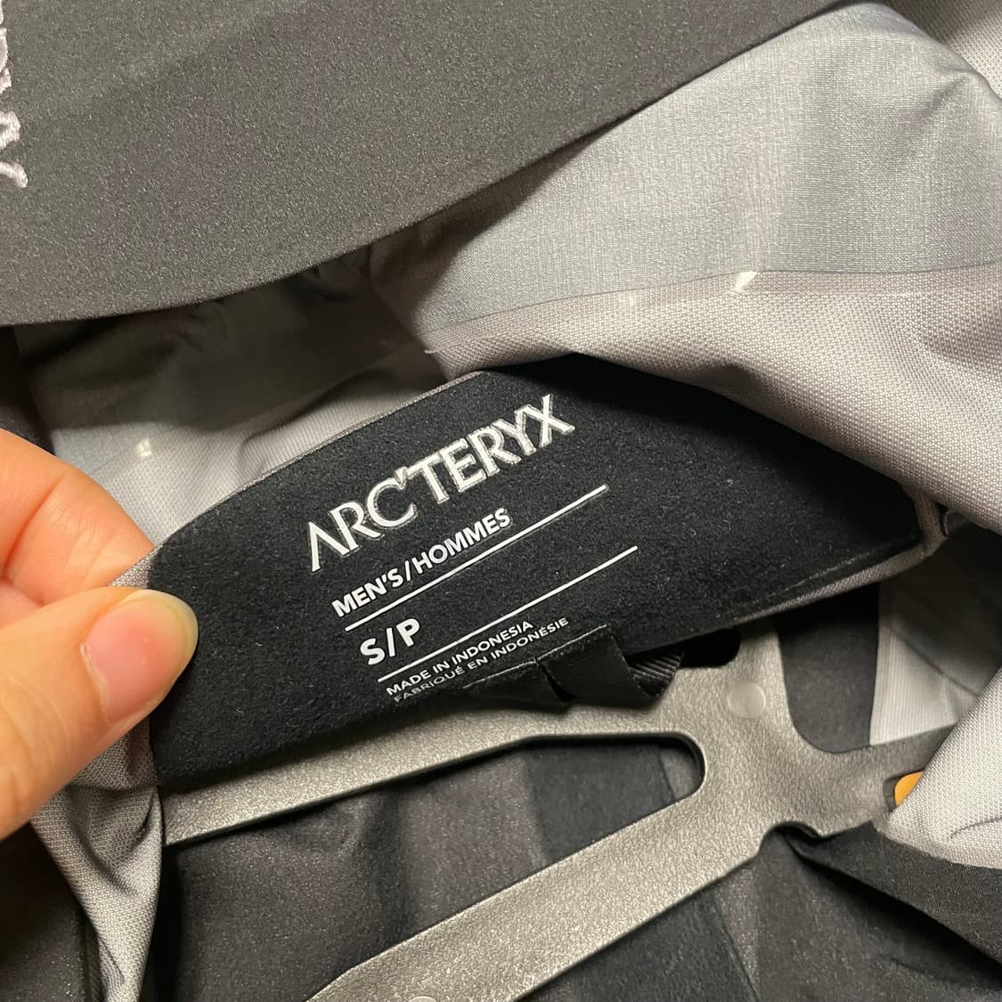 아크테릭스 베타 블랙 바람막이 S 상품이미지2