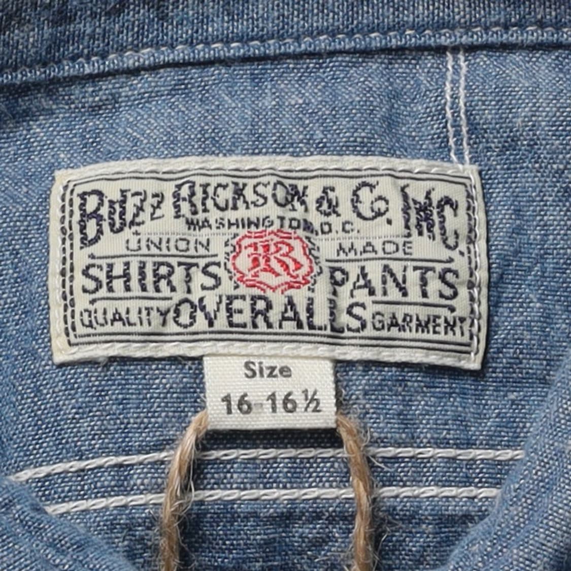 버즈릭슨 Buzz rickson chambray Shirts
 상품이미지7