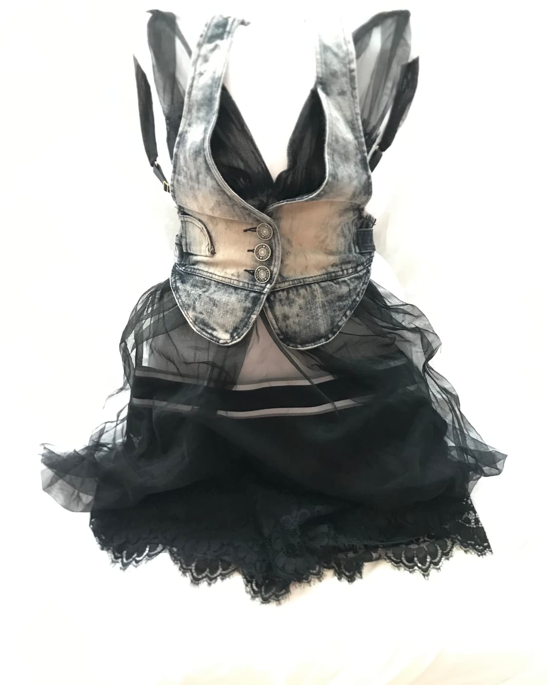 🦇Vest+onepiece+lace short set  상품이미지1