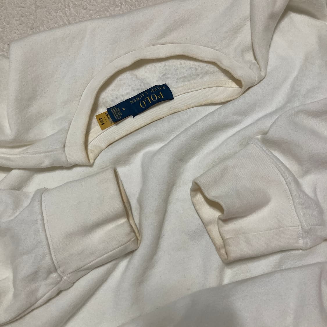 폴로 스펠로고 빅포니 맨투맨 M 상품이미지3