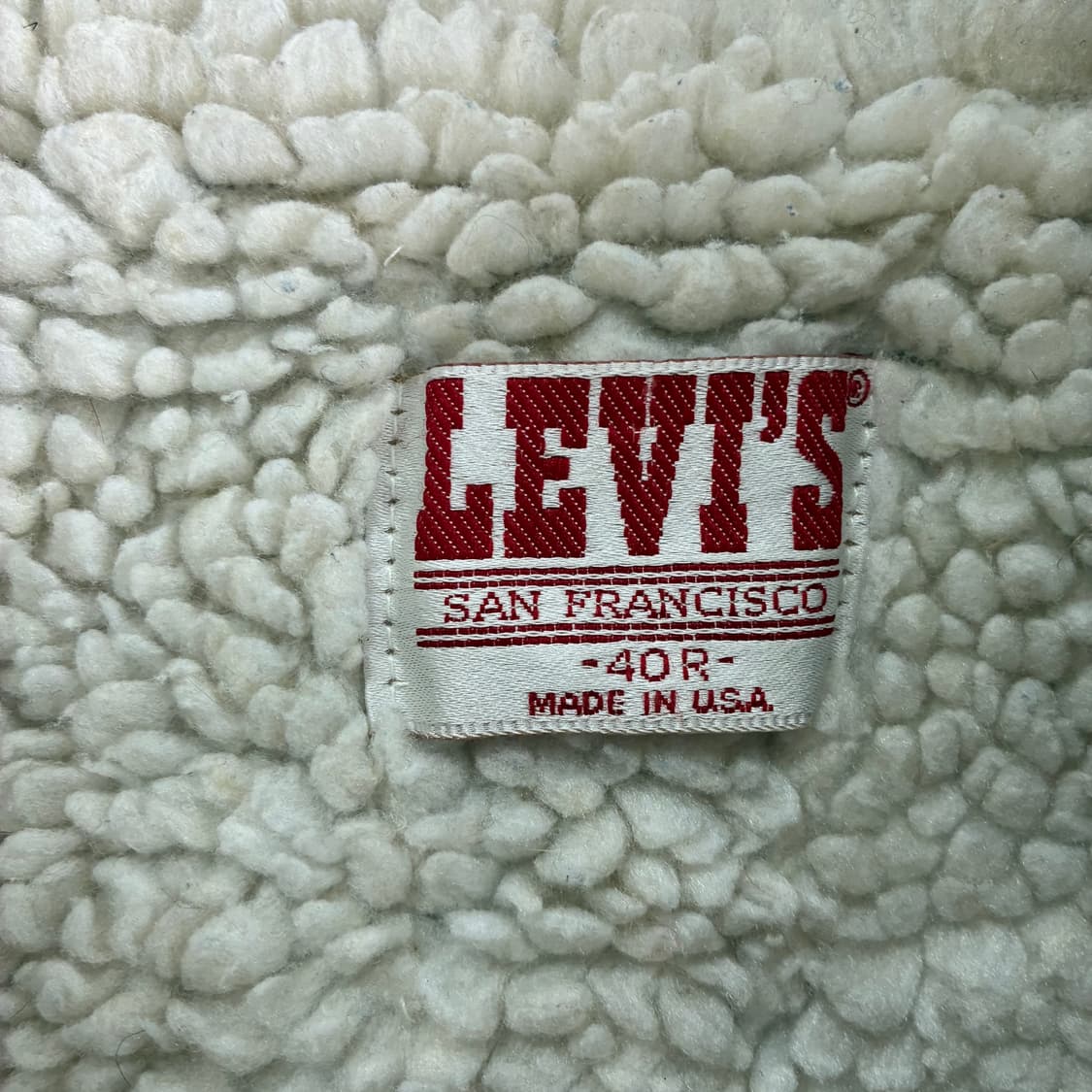 Levis  리바이스 80,s 데님 쉐르파 자켓 상품이미지6